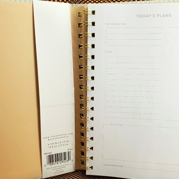 Notebook, Daily Planner Undated Blank Hourly Schedules Appointment Planner (C23 - Picture 5 of 9